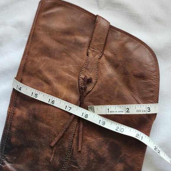 Ariat Side Zip Brown Tall Boots Women (9B) - Picture 15 of 16